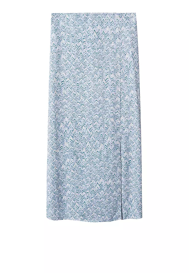 Teen Slit Long Skirt