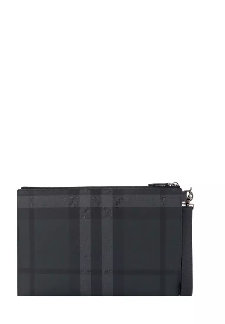 Burberry coated canvas bag clearance