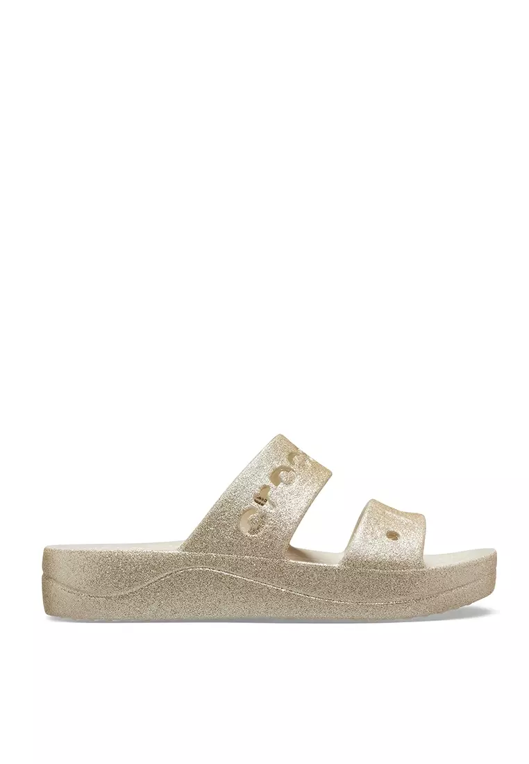 Buy Crocs Baya Platform Glitter Sandals 2024 Online ZALORA Singapore