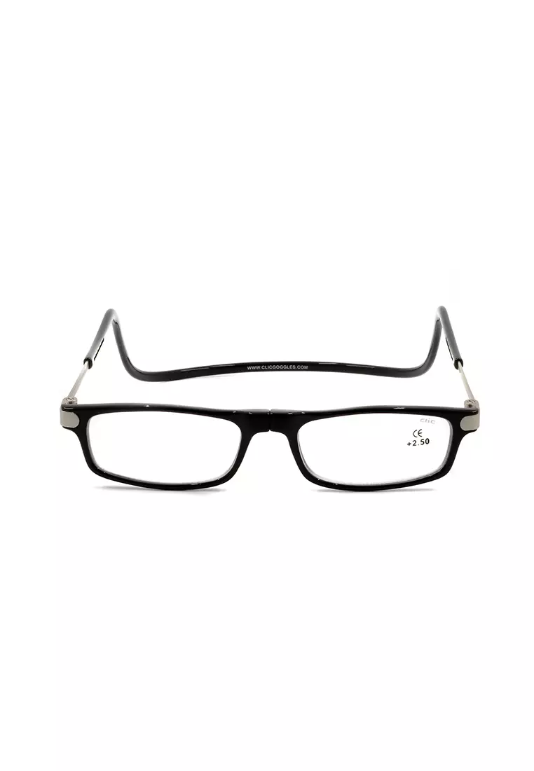 Evolution Magnetic (Black) +2.25 Reading Glasses for 52-54 Years Old