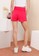 Public Desire pink Pleats Front Shorts 319ECAA69FF8F7GS_5