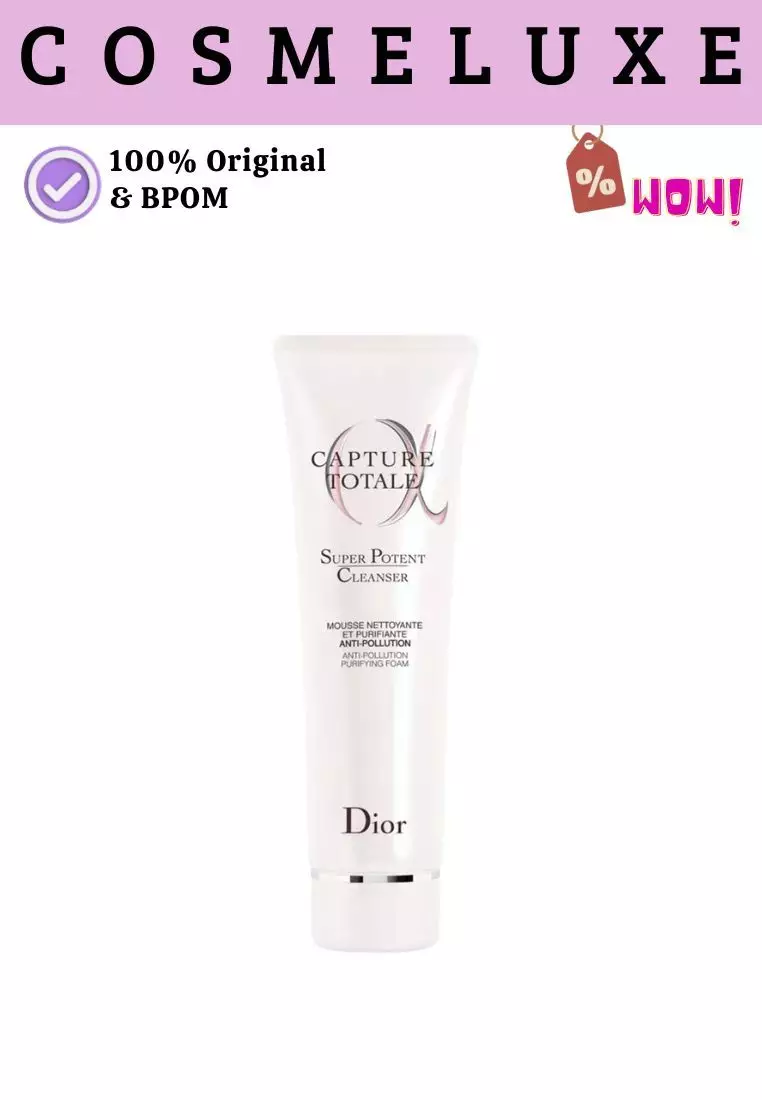 Dior Capture Totale Super Potent Cleanser Anti-Pollution Purifying Foam • 150ml