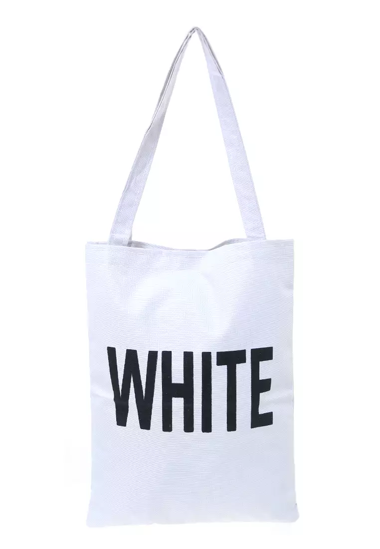 Sharly Tote Bag Woman Design Casual Quality Premium - White