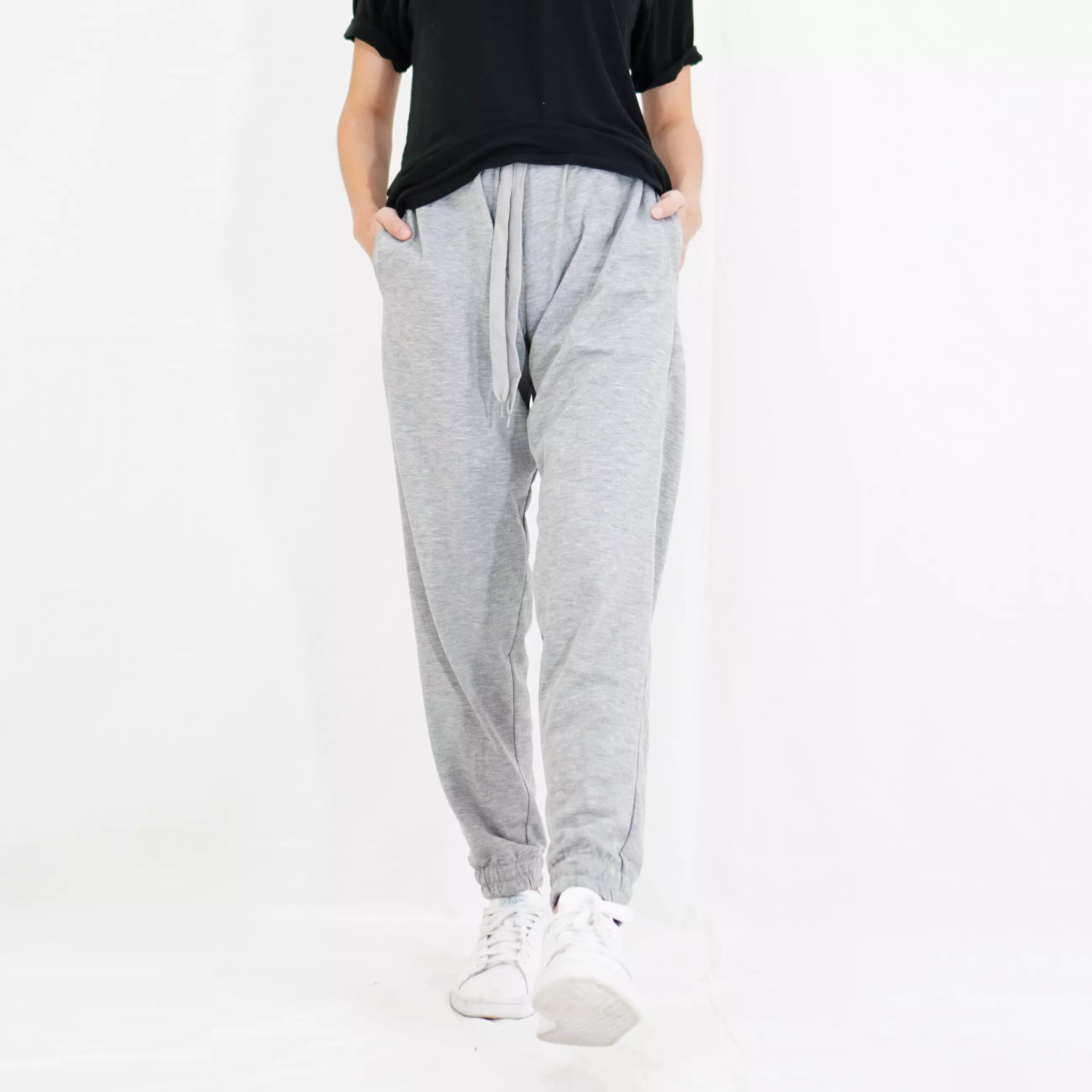 OKECHUKU Felis - Celana Panjang Wanita Joger Training Olahraga Korean Style Model Korea