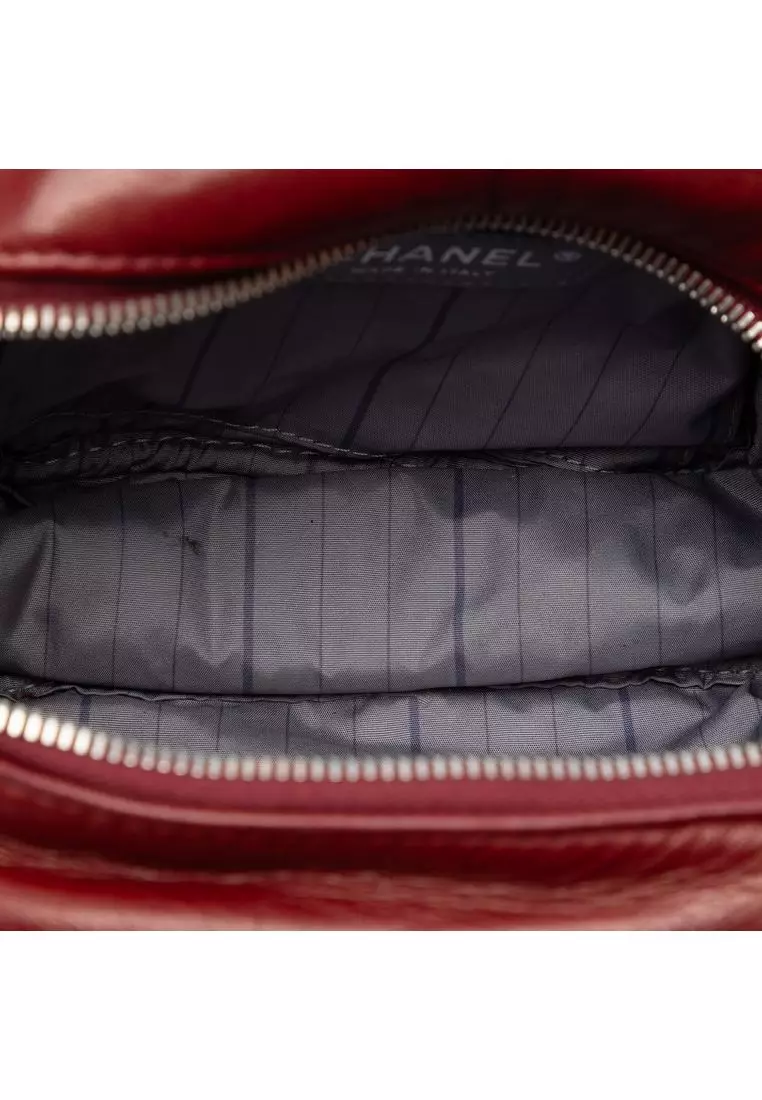 Pre-Loved Chanel Cc Quilted Lambskin Camera Bag
