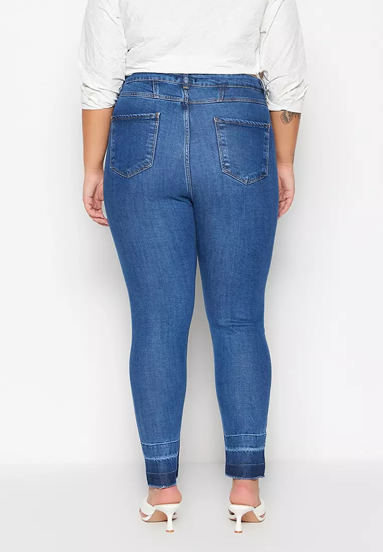 Trendyol Curve Plus Size Leggings Styles, Prices - Trendyol