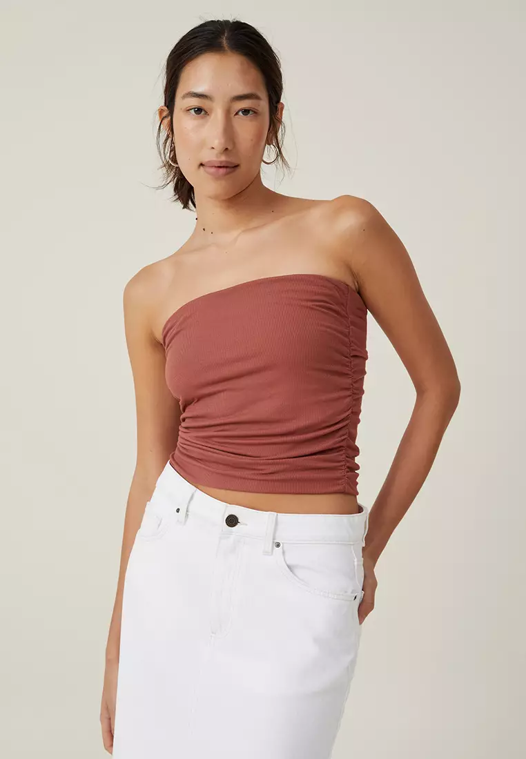 【新品未使用】MELT THE LADY rib tube tops melt the lady rib tube tops（Melt rib tank top (Black)）