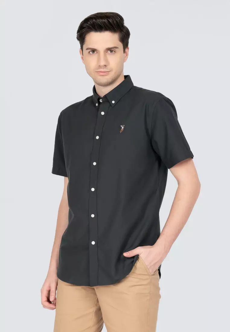 Polo Haus - Men’Cotton Plain Regular Fit Short Sleeve