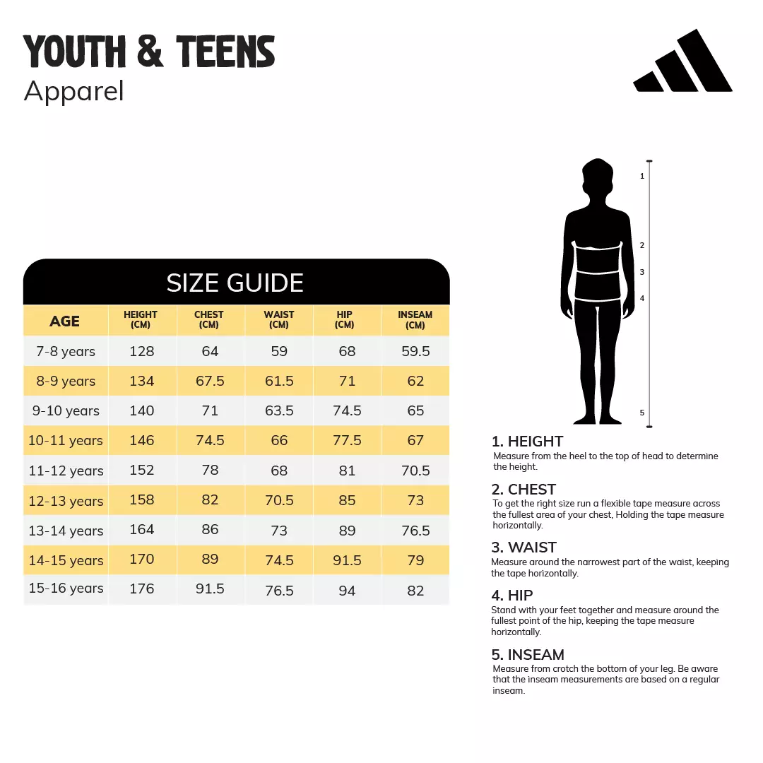 ADIDAS Football T-Shirt Kids JV7681 - Jersey Anak (Biru)