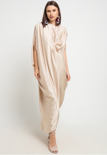 Arnyta Dress-F by Covering Story (Multi dan Coklat)