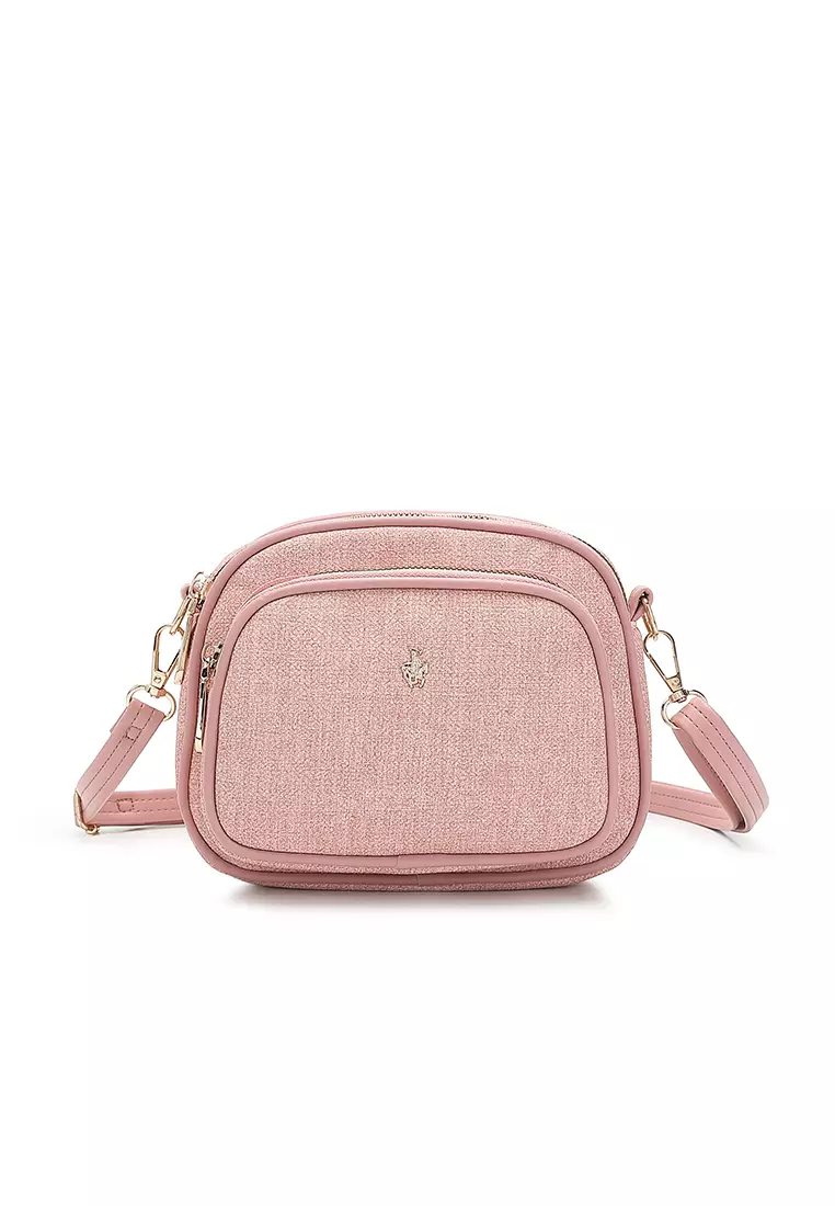 Women's Sling Bag / Crossbody Bag / Shoulder Bag - Pink