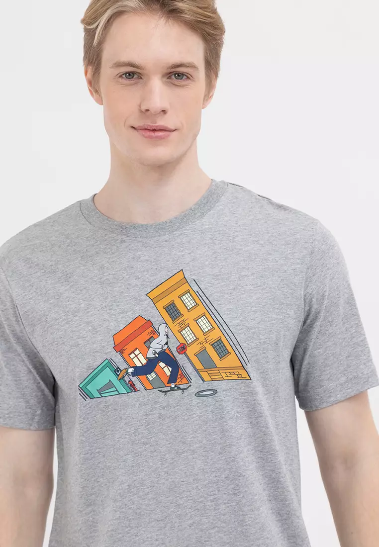 Doodle Hunt Skate Graphic T-Shirt