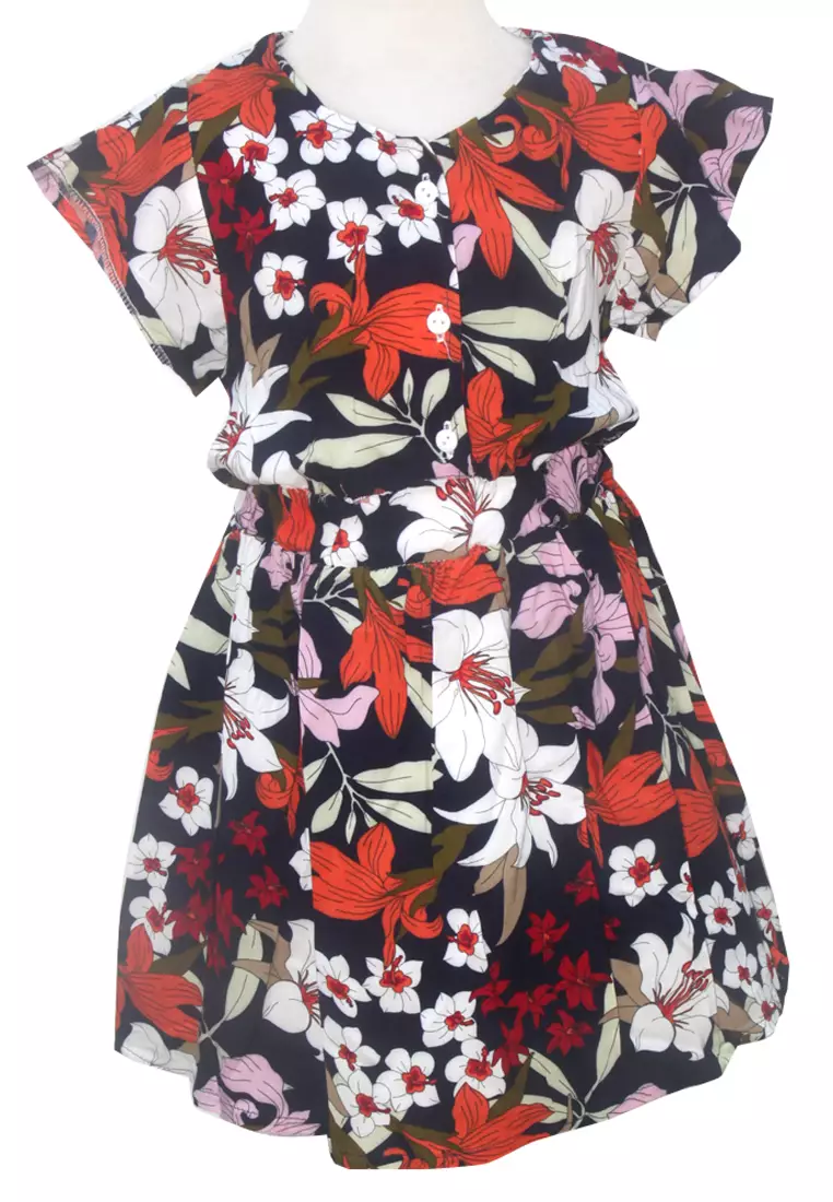 Two Mix Daster Anak Cewek Bahan Rayon 4104