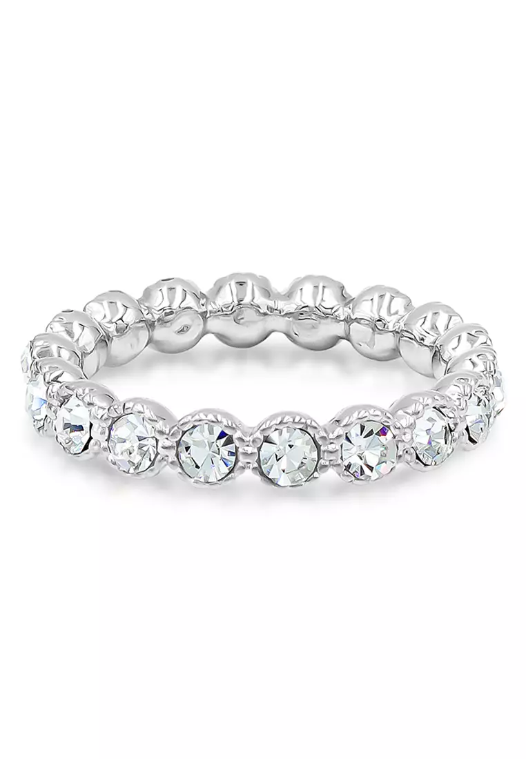 Buy SO SEOUL SO SEOUL Annecy Single Row Full Band Encrusted White