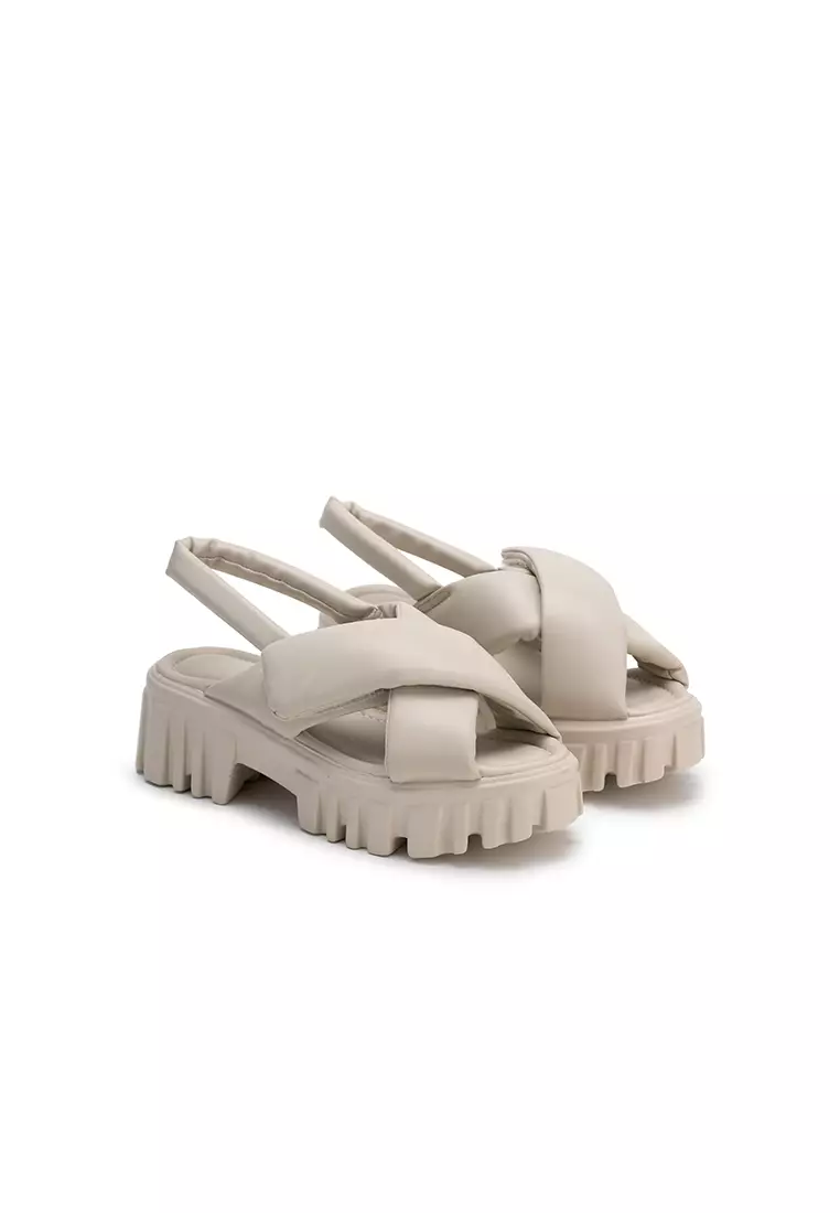 PADDED PLATFORM SANDAL