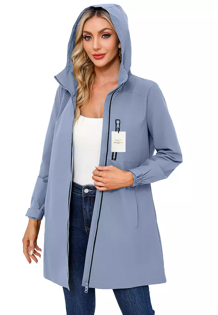 Outdoor Water-resistant Hooded Windbreaker AD-M24WB33