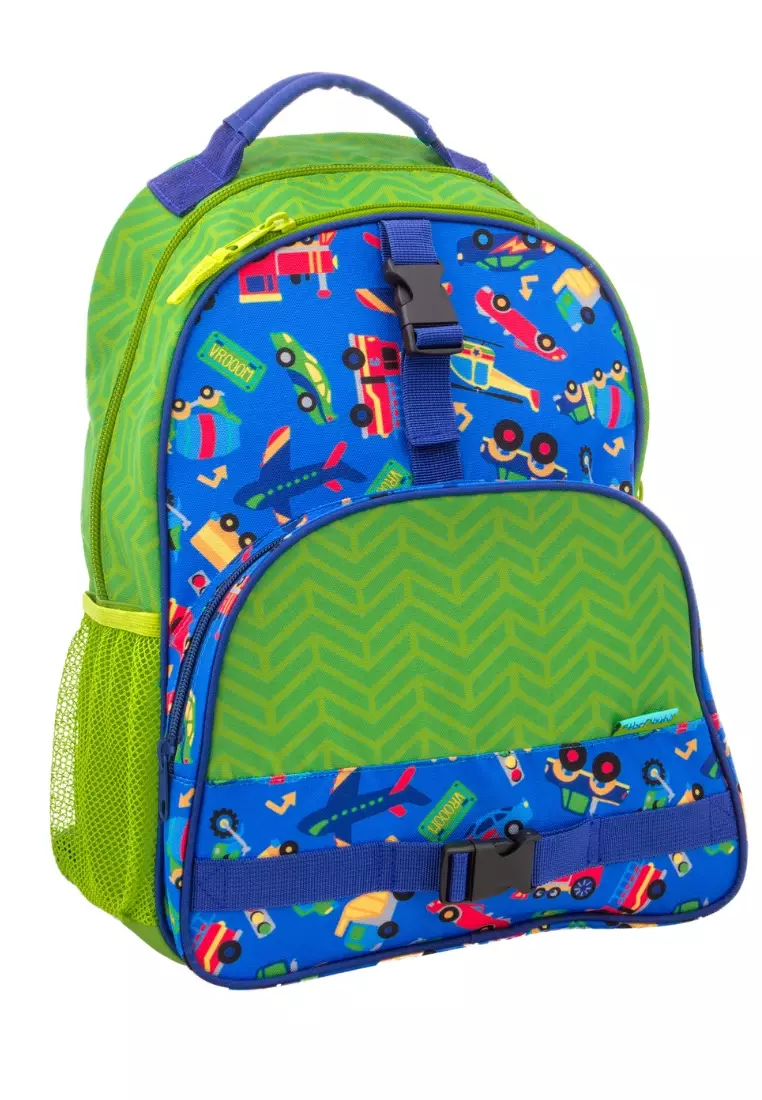 All Over Print Backpack with Lunch Bag for Kids Transpo Classic