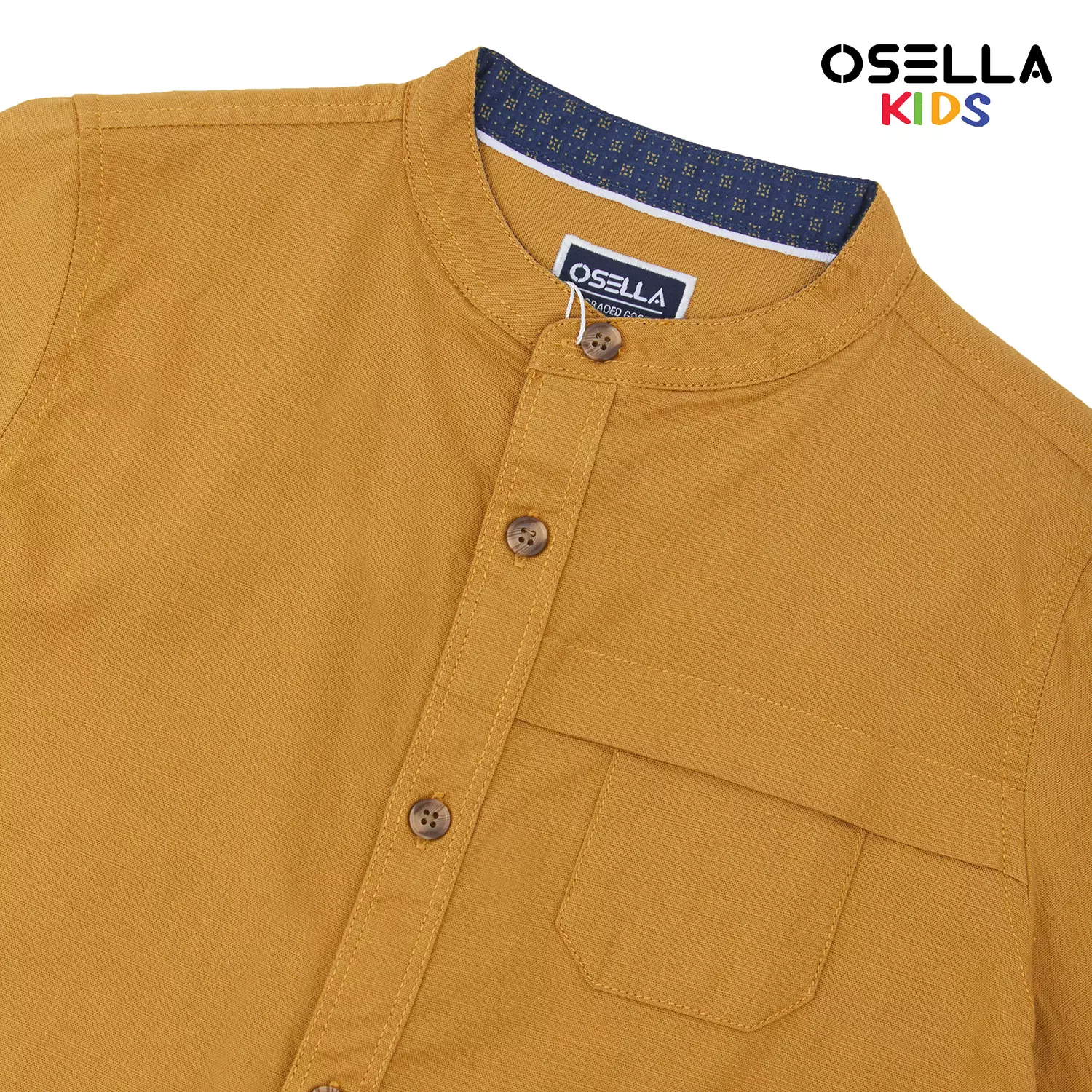 Osella Zayan Koko Shirt Long Sleeve 2237520582 | Kemeja Lengan Panjang Anak Laki-laki