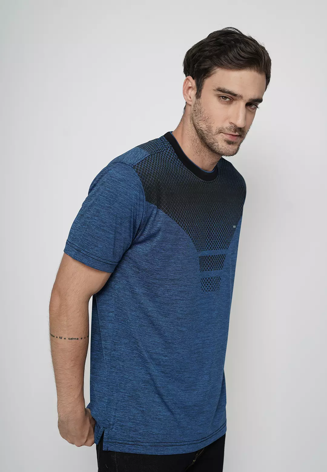 LGS - Kaos Olahraga Quick Dry - Slim Fit - Warna Variasi - Running - Tenis - Katun Nyaman