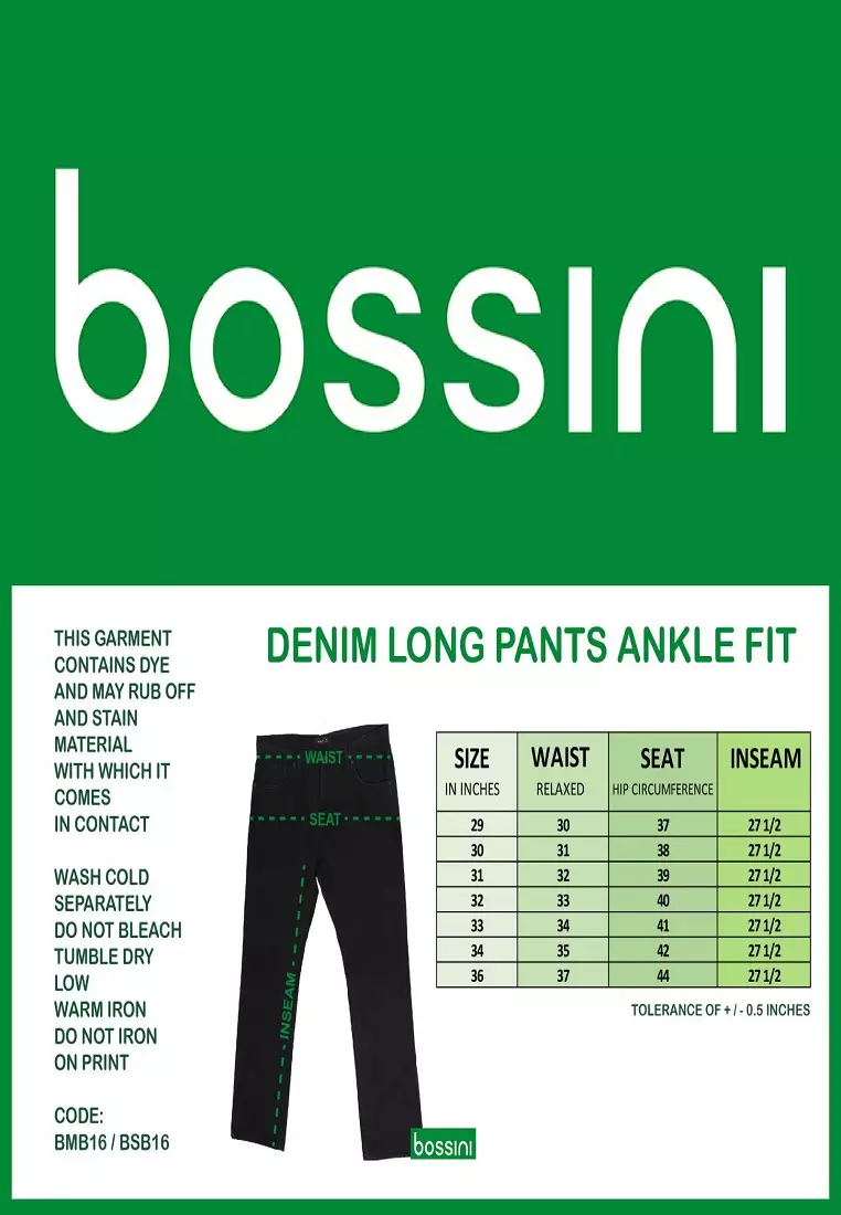 Denim Ankle Pants