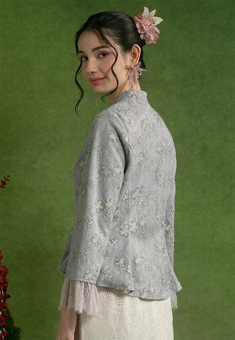 Lily Embroidered Kebaya Top