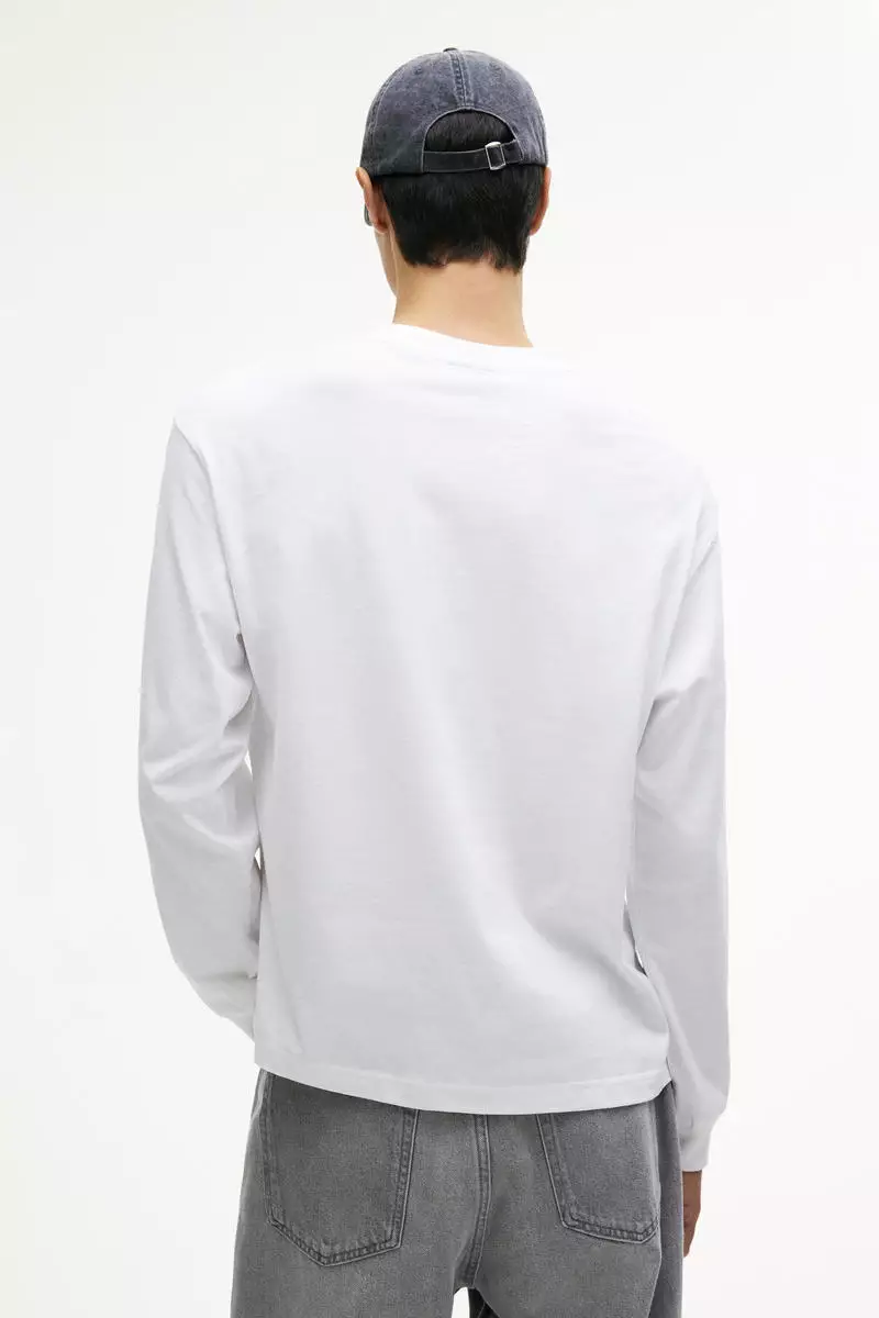 Loose Fit Long-sleeved jersey top