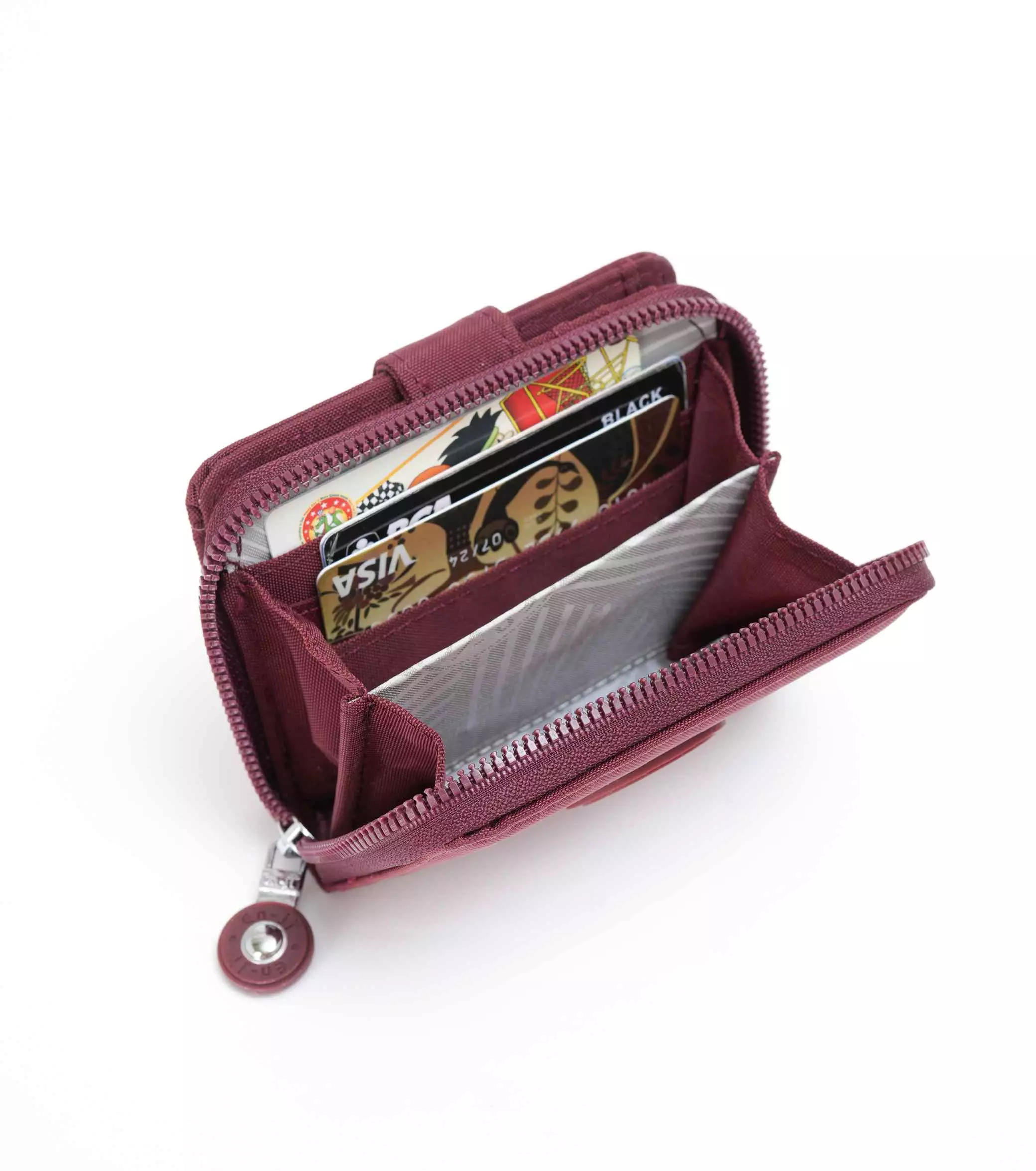 En-Ji Omi Wallet Wanita Warna Midnightblue