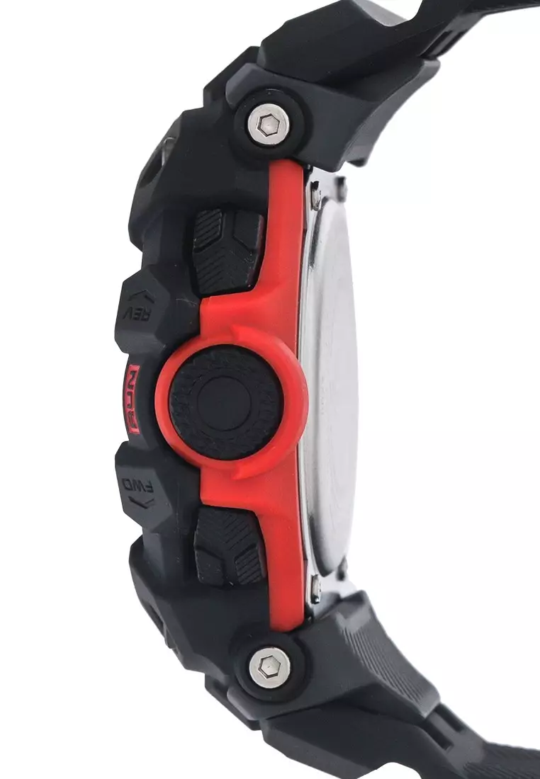 Casio G-SHOCK Jam Tangan Pria - Black Red - Resin - GBD-100-1DR