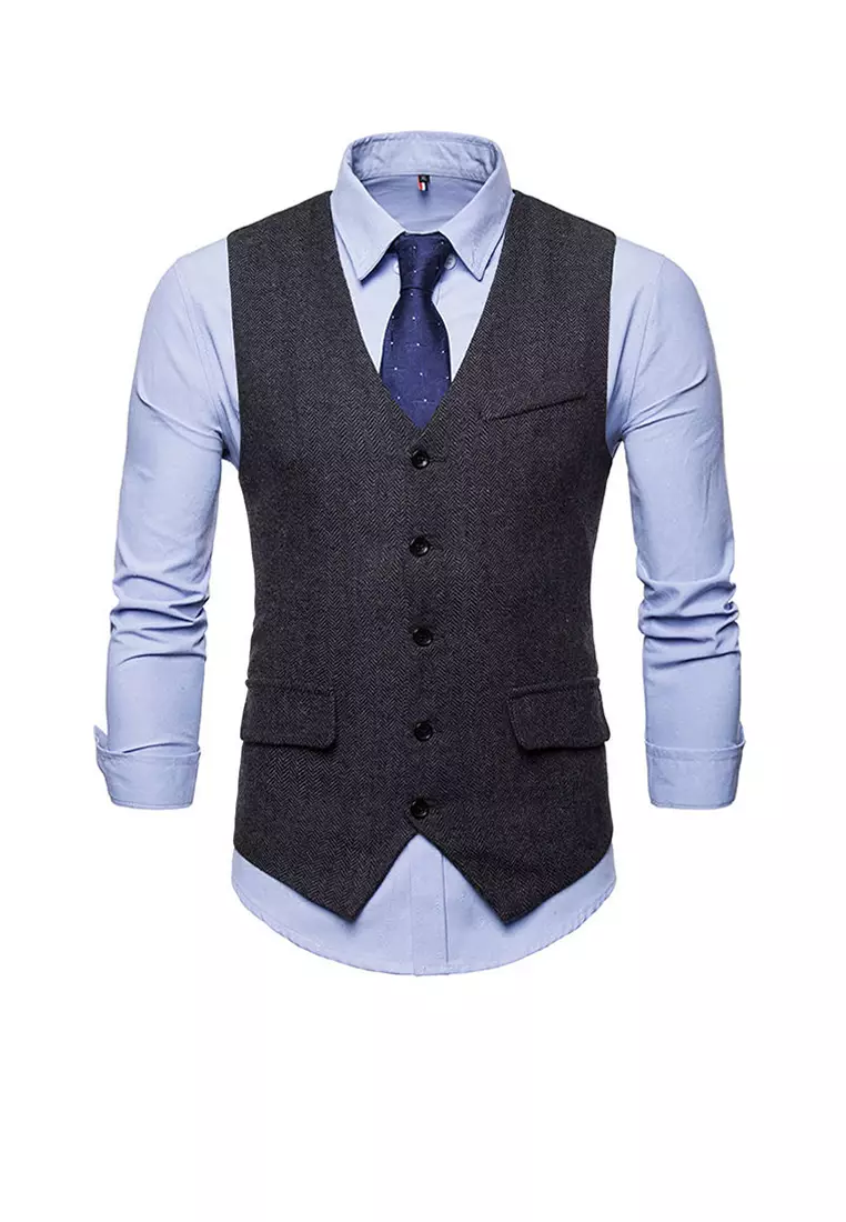 Men's dress vest deals for sale