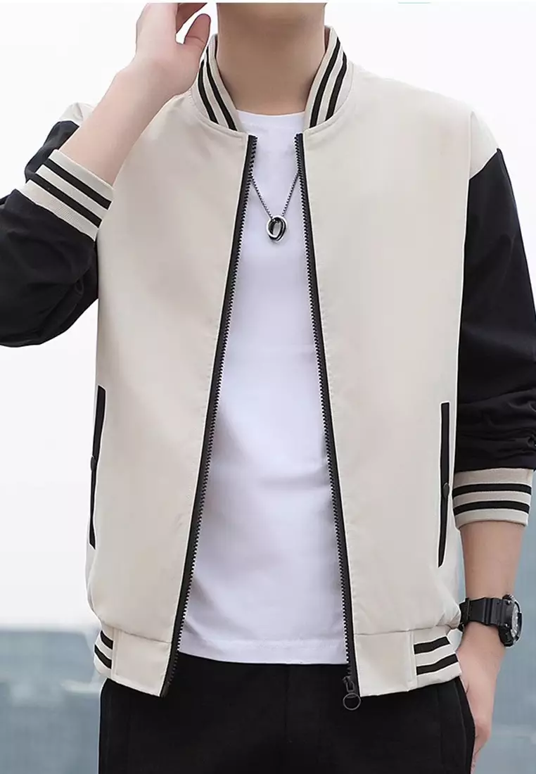 Slim Thin Baseball Jacket