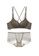 ZITIQUE green Women's Chinese Traditional Design Cross-back Lingerie Set (Bra and Underwear) - Green B8E85US3593298GS_1