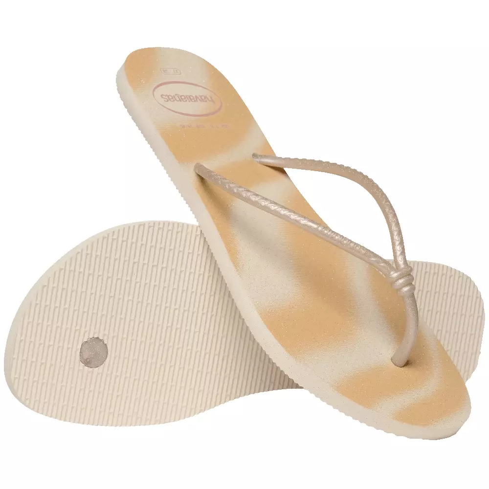 [ONLINE EXCLUSIVE] Havaianas 0121 Tube Gloss Beige - Sandal Wanita