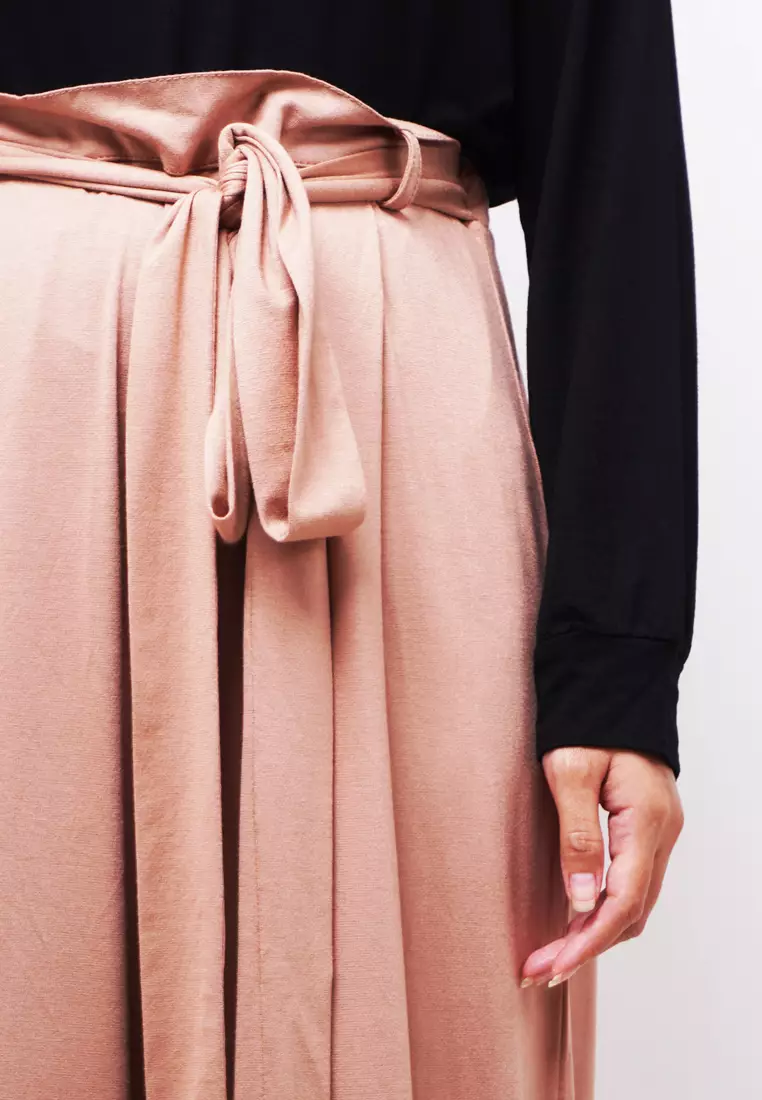 LC026 TDLA Celana Kulot Instacool Wanita KSL Khaki