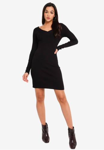 NEW LADIES WOMENS BLACK SCUBA CREPE BODY CON FITTED MINI SKIRT SIZE 4 TO 18