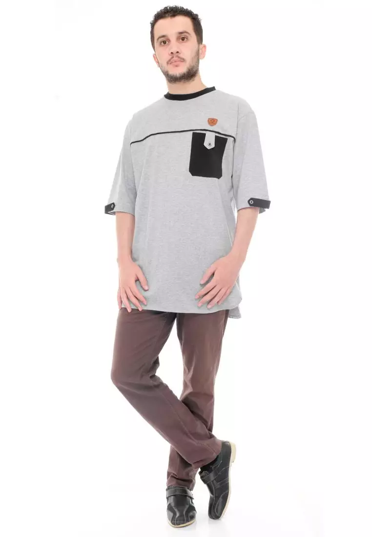 Kaos Koko Gamis Muslim Pria Fauzan - Abu Misty