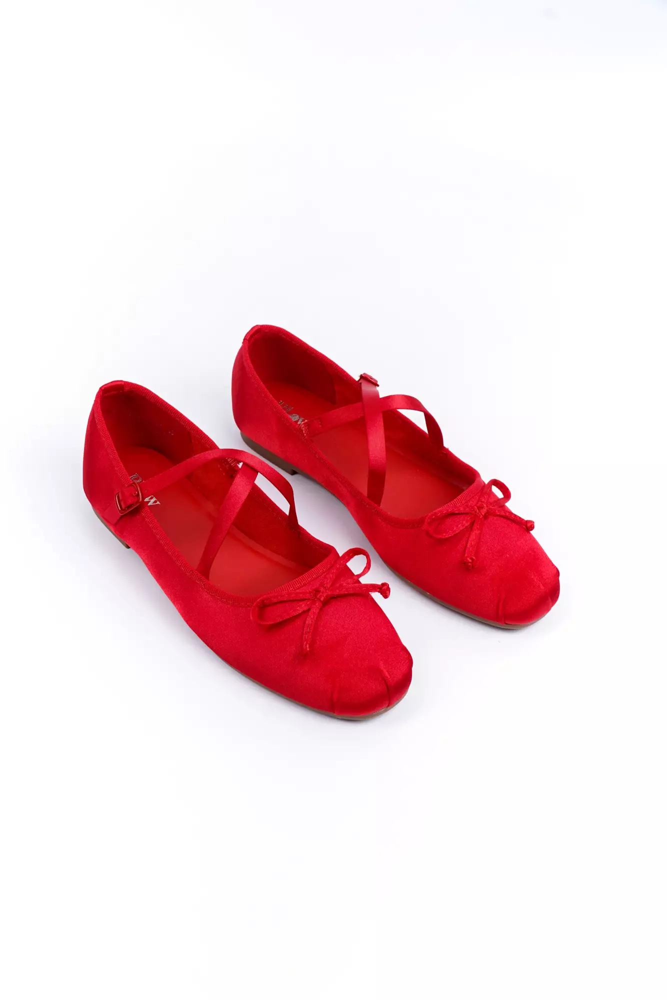 Mary Jane Quality Ballet Flats Blow Mason Satin Mary Jane Ballet