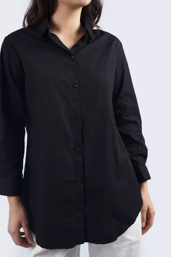 Kemeja Wanita Marlyn Black