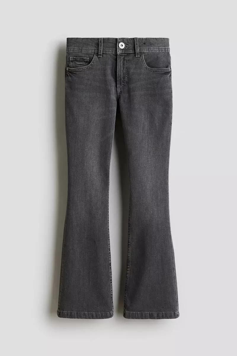 Flared Leg Low Jeans