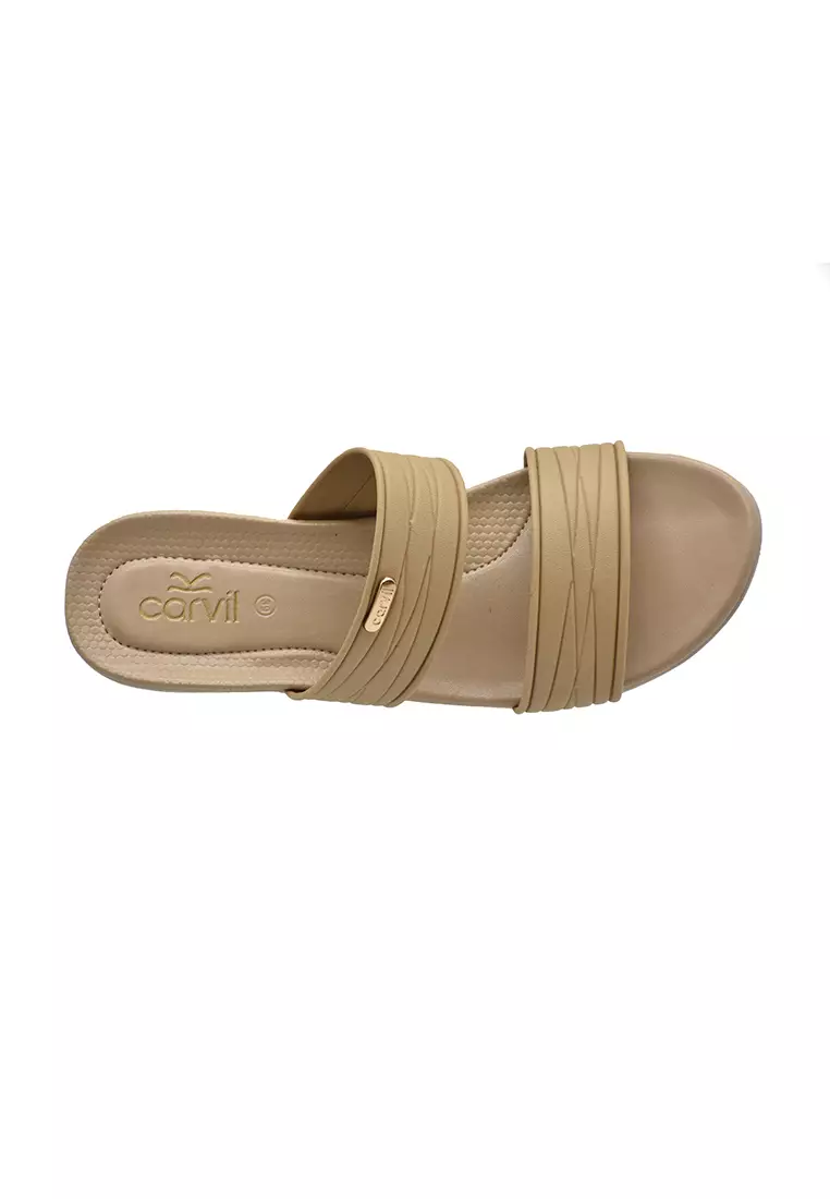 Carvil Sandal Wanita Savita-02 L Khaki