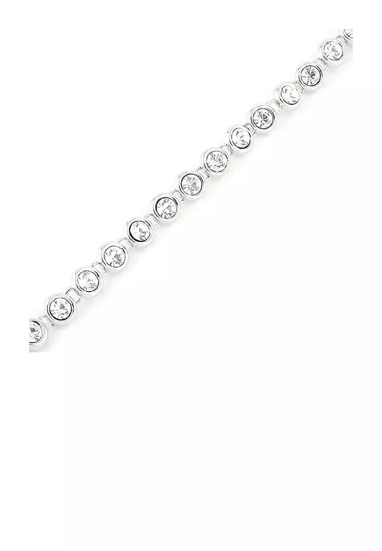 Cutie Dots Bracelet with Silver Austrian Element Crystals