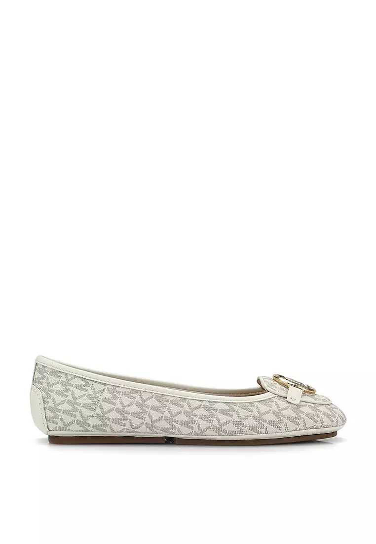 Discount on Michael Kors  shoes - SKU: Lillie Logo Flats (Nt)
