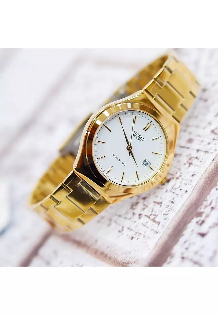 Buy Casio Couple Analog Watch MTP/LTP-1170N-7A Gold Stainless