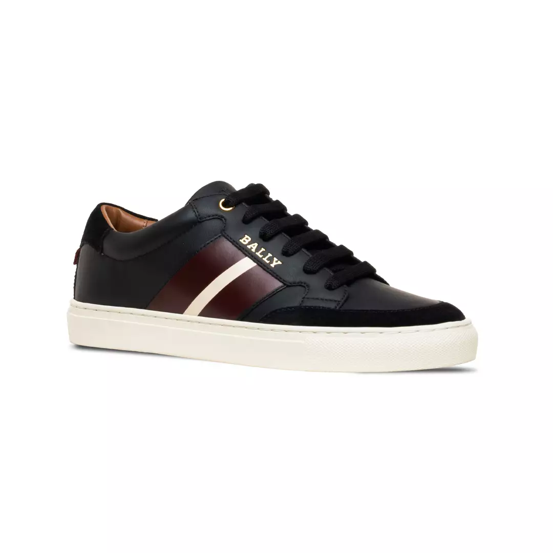 Hely O Sneakers in Leather - Black