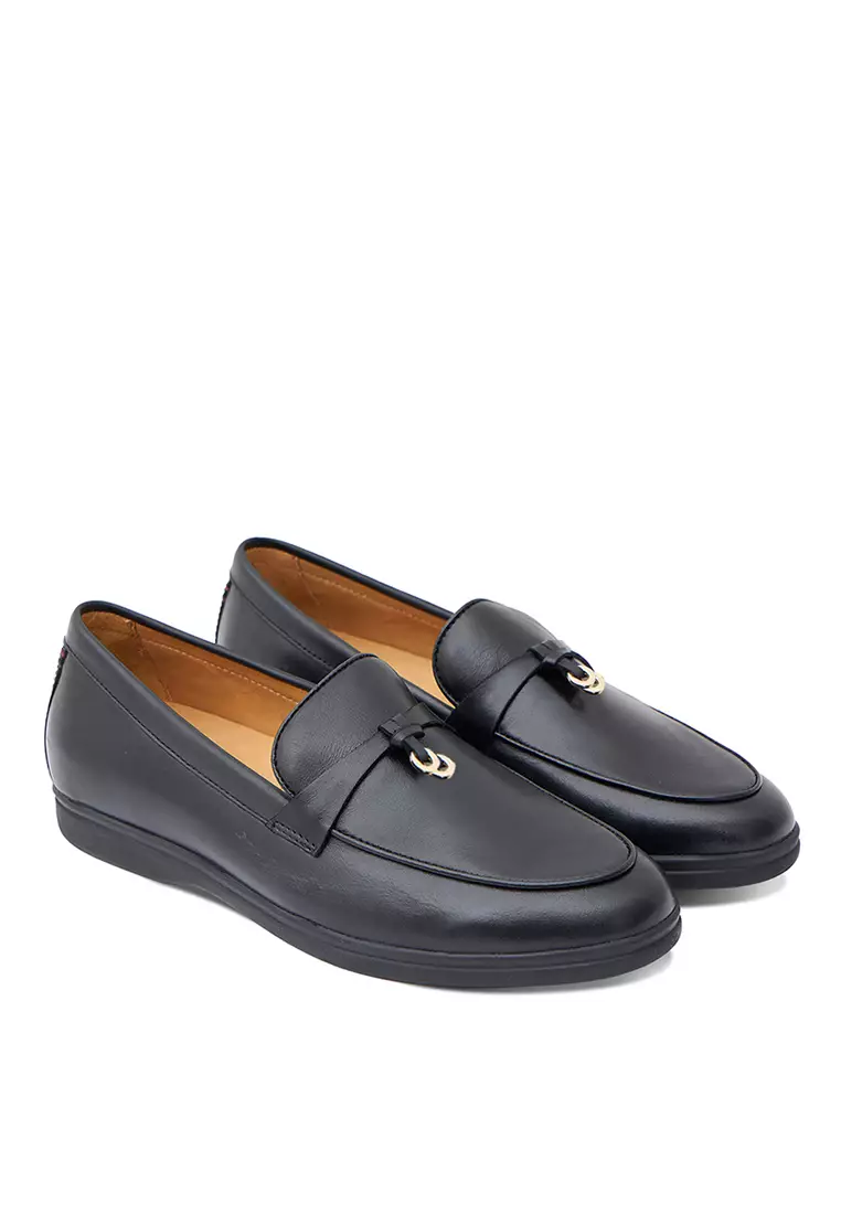 Sepatu Wanita Casual Loafer Gino Mariani Emery Hitam