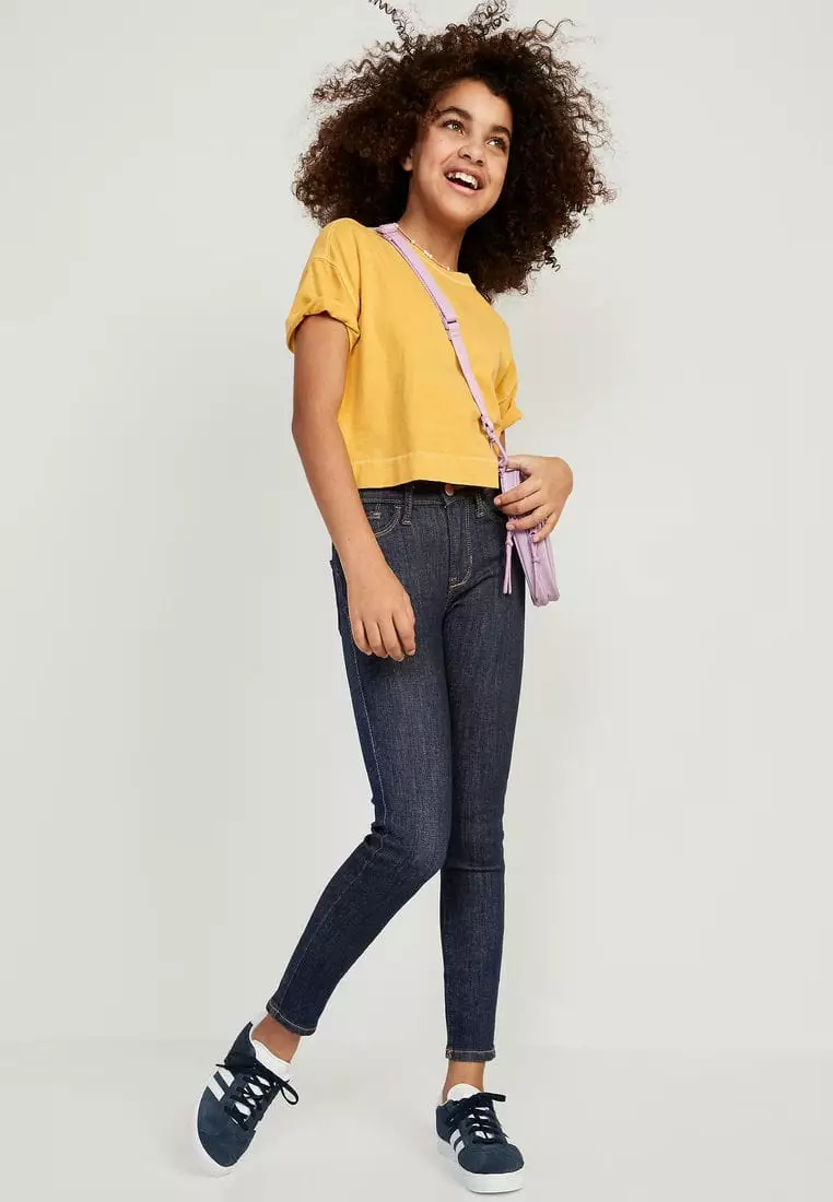 Girls high waisted jeggings 2025
