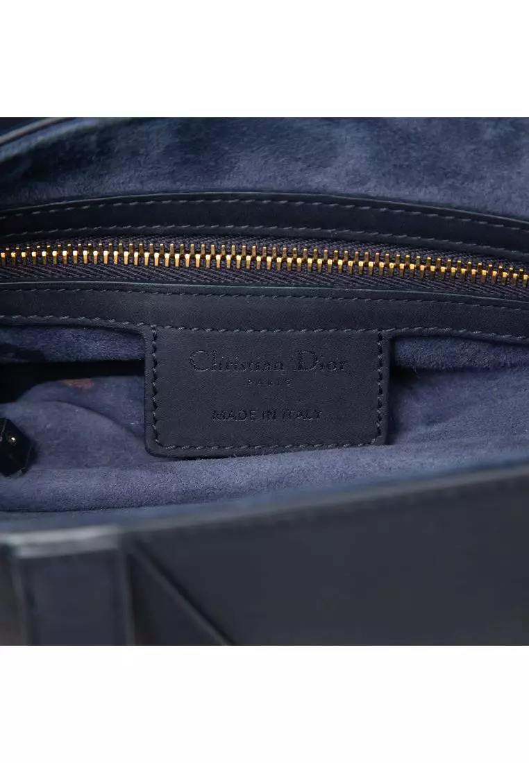 Pre-Loved Dior Ultra Matte Calfskin Saddle Bag