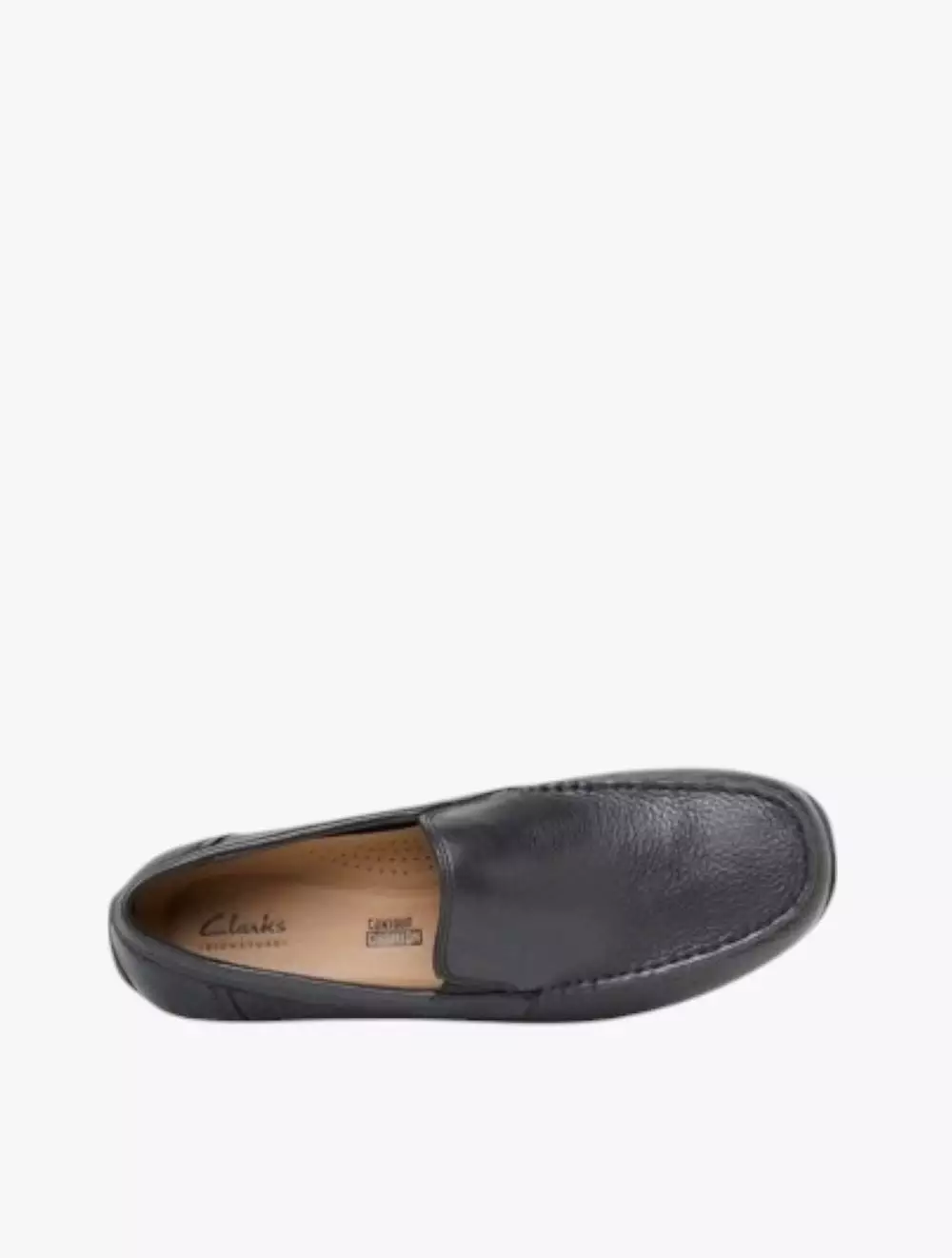 Clarks Somoc On Black Leather