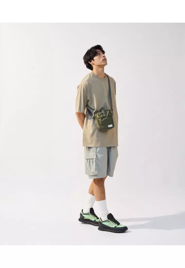 Plain-me 單色經典旅行小包-綠色