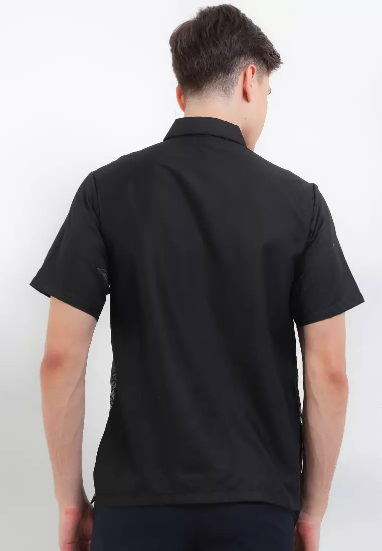 Tohpati Kemeja Batik Exclusive Premium Pria Casual Modern Lengan Pendek