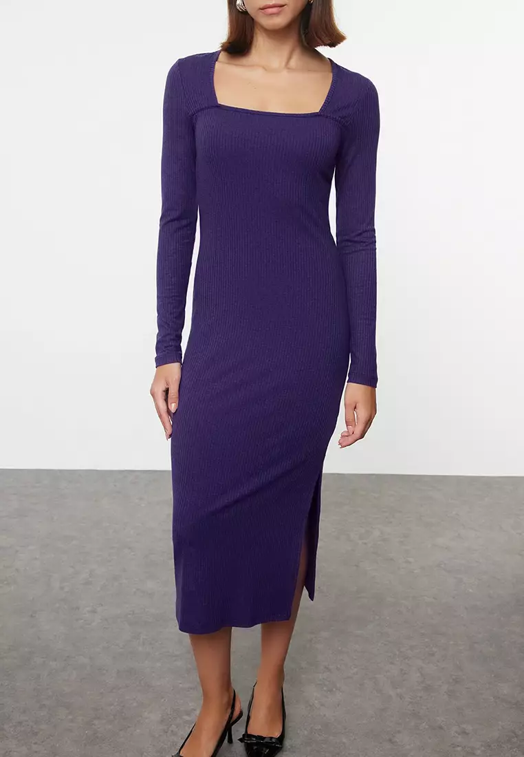 Knit Midi Dress